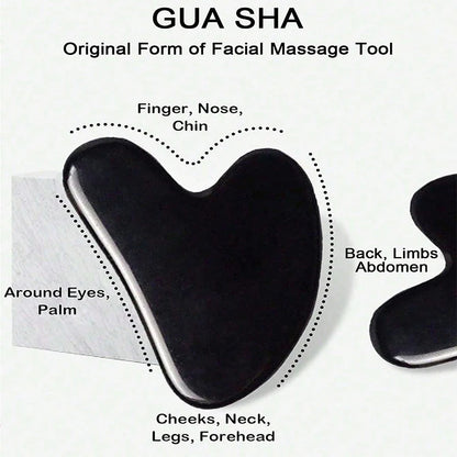 Optional 1Pcs 2Pcs 3Pcs Ice Face Roller Gua Sha Tool Set Portable Household Facial Massage Skin‑Care Accessory