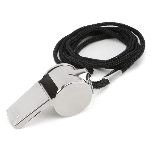 Whistle Whistle for Coaches Stainless Steel Whistles with Lanyard Referee Whistle Emergency Coach Whistles Teacher Whistle Loud Crisp Sound Whistle for Adults Teachers Pet Training Outdoor Sports